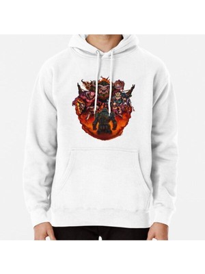 Hvit Stein Fight Like Hell 2 T-Shirt Baskılı Sweatshirt