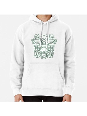 Hvit Stein I Dream Of Ecology Baskılı Sweatshirt