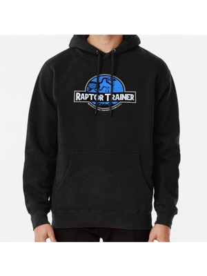 Hvit Stein Jurassic World Raptor Trainer Baskılı Sweatshirt