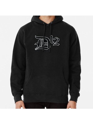 Hvit Stein D12 Baskılı Sweatshirt
