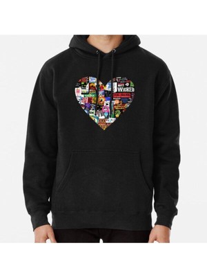 Hvit Stein Musicals Collage Iı Original Baskılı Sweatshirt