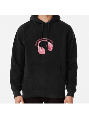 Hvit Stein Let Me Be Autistic In Peace Baskılı Sweatshirt