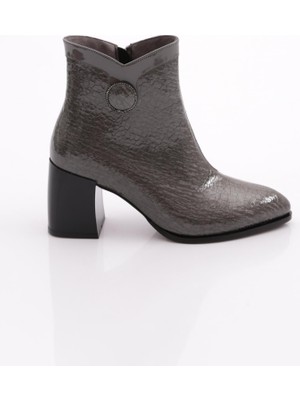 Dgn 905 Kadin Aksesuarli Topuklu Bot