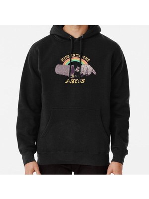 Hvit Stein Hiss Into The Abyss Baskılı Sweatshirt