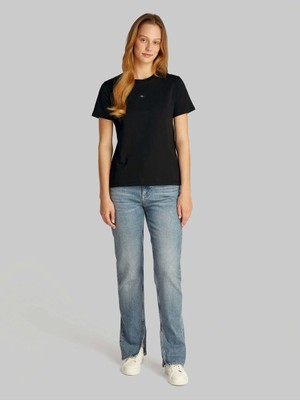 Calvin Klein Woven Label Regular Jersey Tee