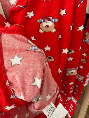 Baby Babyaden Unisex Yeni Yıl Yılbaşı Noel Pijama Partisi Yıldız Teddy Ayıcıklı Kaşkorse Kız erkek Çocuk Pijama Takımı