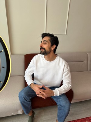 Bisiklet Yaka Oversize Sweat