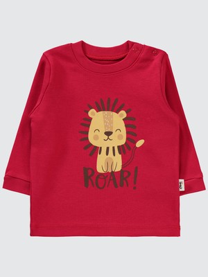 Civil Baby Erkek Bebek Pijama Takımı 6-18 Ay Kırmızı