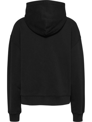 Kadın Tjw Boxy Badge Sweatshirt - Siyah