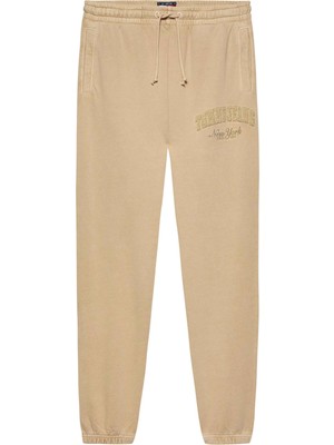 Erkek Tjm Rlx Vintage Varsity Jogger Eşofman Altı - Bej