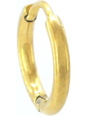 Altın Kaplama Halka Küpe 1,5 CM Halka Küpe UNK-709