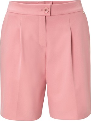 Escada Pile Detaylı Düğmeli Cepli Kısa Boy Klasik Şort