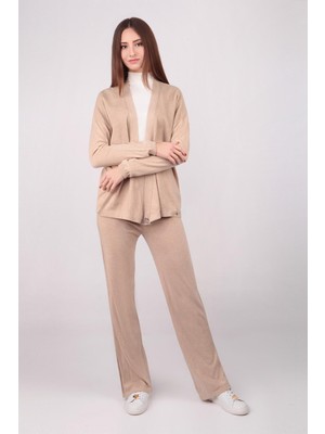 Escada Sport  Yüksek Bel Dökümlü Pamuk ve Kaşmir Eşofman Altı