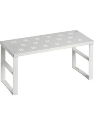 6 Adet Paslanmaz Metal Dolap Içi Raf Düzenleyici Mutfak Dolabı Tabak Bardak Tencere Rafı Org-02