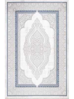 Ipek Mekik Halı Gordion 16106 Yumuşak Tuşeli Modern ve Spor Görünümlü Işıltılı Makine Dokuması Halı