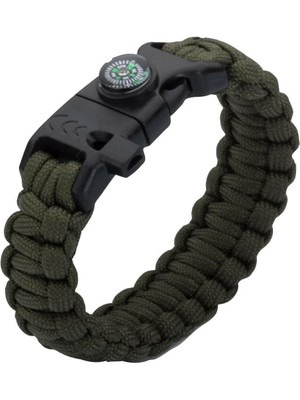 Gwfpbk - 4 Fonksiyonlu Paracord Bileklik