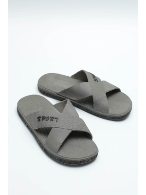 Gezer 13090 Erkek Kaydırmaz Deniz Plaj Havuz Banyo Günlük Terlik