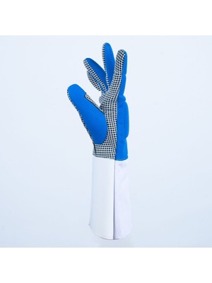 Teknotrust Kaydırmaz Flöre/epe Branşlı Mavi Sol Eldiven 6 Numara