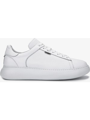 Valmenti Erkek Hakiki Deri Beyaz Sneakers & Spor Ayakkabı 04 4203 Erk Ayk SK24-25 Beyaz Dr