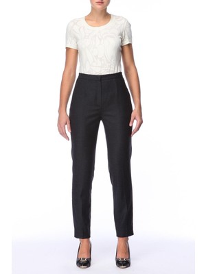 Escada  Yüksek Bel Klasik Yün ve Kaşmir Pantolon