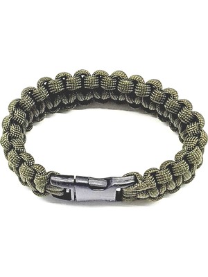 Paracord Haki Bileklik