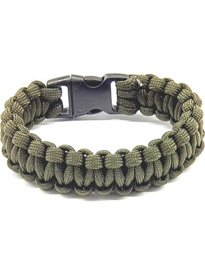 Paracord Haki Bileklik