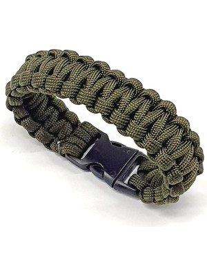 Paracord Bileklik Haki