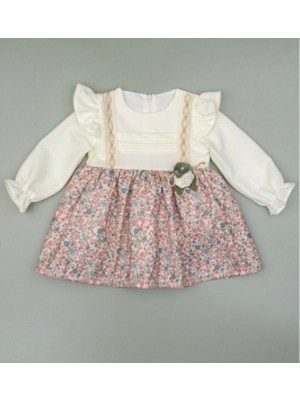 Çiçekli Petek Elbise