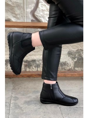 Voyager 7690 Kadın Termo Taban  Deri Anne Bot