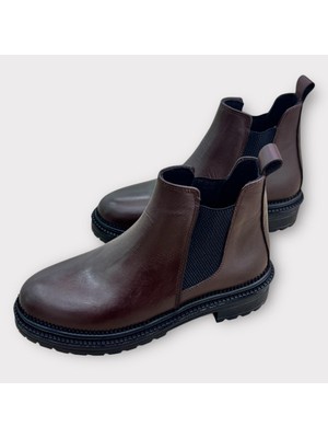 Patron Shoes Deri Kadın Chelsea Bot