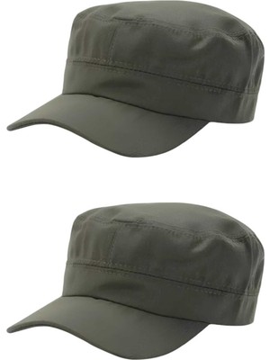 Uniquetrenders  Unisex Pamuklu Castro Şapka 2 Adet