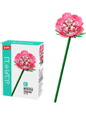 Ctoy Çiçek Yapma Blok Seti Karanfil MY87014