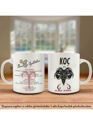 Asilmeydan Asil Hediyelik 21 Mart-19 Nisan Koç Burcu Özellikleri - Astroloji - Kupa Bardak