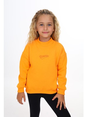 Toontoy Kız Çocuk Nakışlı Sweatshirt