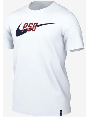 Nike M Nk Psg Swoosh Tee Erkek Futbol Tişörtü FD1040_100