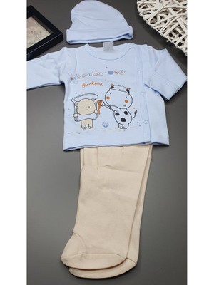 Ceylanım Baby Kids Hoppala Breakfast Şapkalı Zıbın