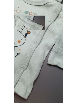 Ceylanım Baby Kids Hoppala Breakfast Şapkalı Zıbın