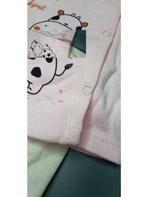 Ceylanım Baby Kids Hoppala Breakfast Şapkalı Zıbın