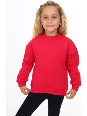 Toontoy Kız Çocuk Nakışlı Sweatshirt