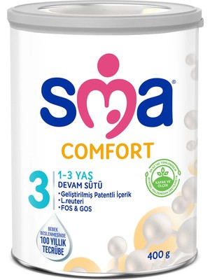 Sma Comfort 3 Devam Sütü 1-3 Yaş 400 gr