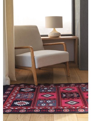 Bigghome Çift Taraflı Kilim, Makinede Yıkanabilir, Modern Desenli, 120*180  cm , SA1619B