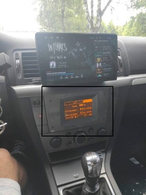 Woodhub Opel Vectra C Yol Bilgisayarı Için Double Teyp Kasası