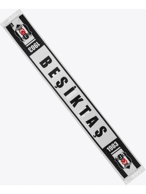 Beşiktaş Lisanslı Logo 1903 Saten Atkı