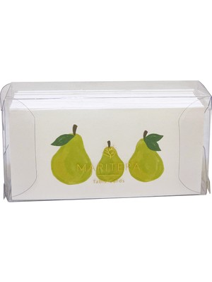 Marıtera Pears Isim Kartı 9 x 4,5 Armut