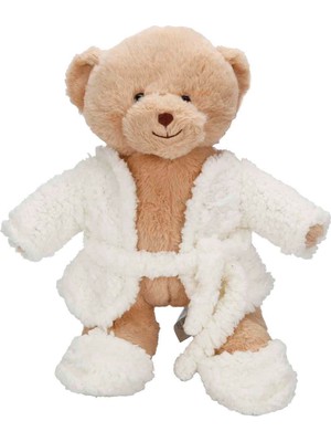 Trust Store Pijamalı Peluş Ayı 40 cm Terlikli Uyku ve Oyun Arkadaşı Sevimli Ayıcık Peluş