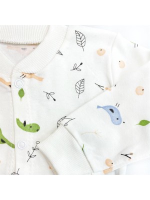 Sema Baby Happy Birds Bebek Pijama Takımı 0-3 Ay