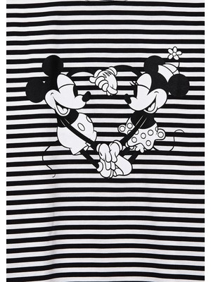 Mickey ve Minnie Baskılı TIŞÖRT7610252-85308