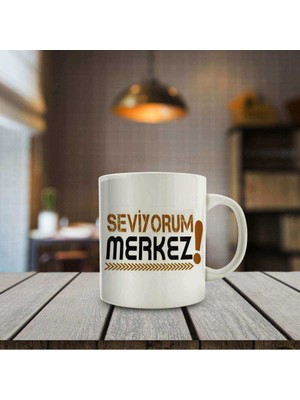 Asilmeydan Seviyorum Merkez - Behzat Ç. Repliği Kupa Bardak - Hediyelik