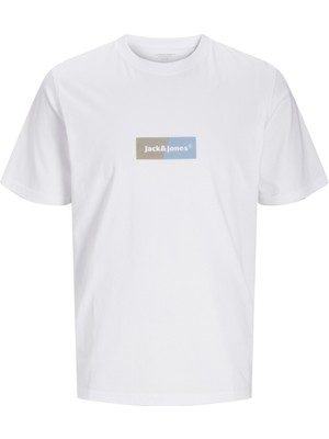 Jorbronx Rectangle Tee Ss Crew Neck Erkek Beyaz T-Shirt - 12262563