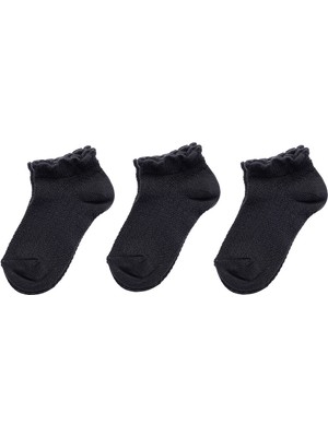 HelloBaby Kız 3'lü Bilek Çorap Kız Bebek